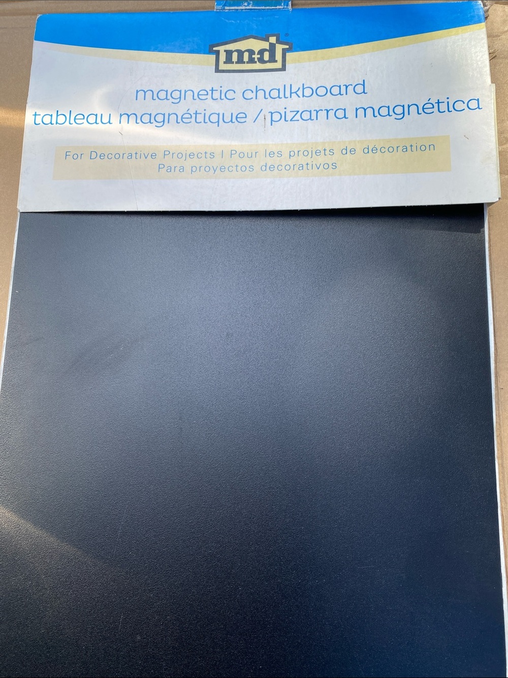 Magnetic Chalkboard